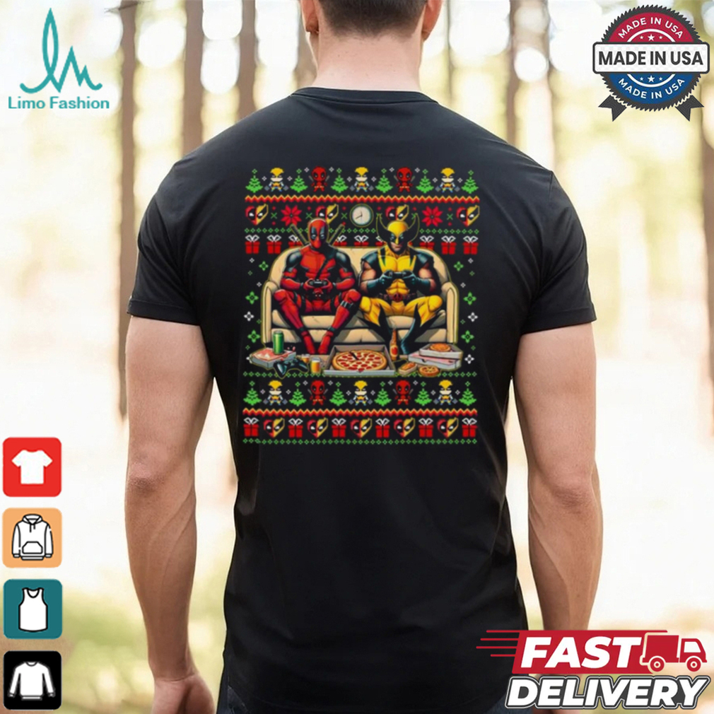 Deadpool Wolverine Christmas Shirt Deadpool Wolverine Christmas Shirt
