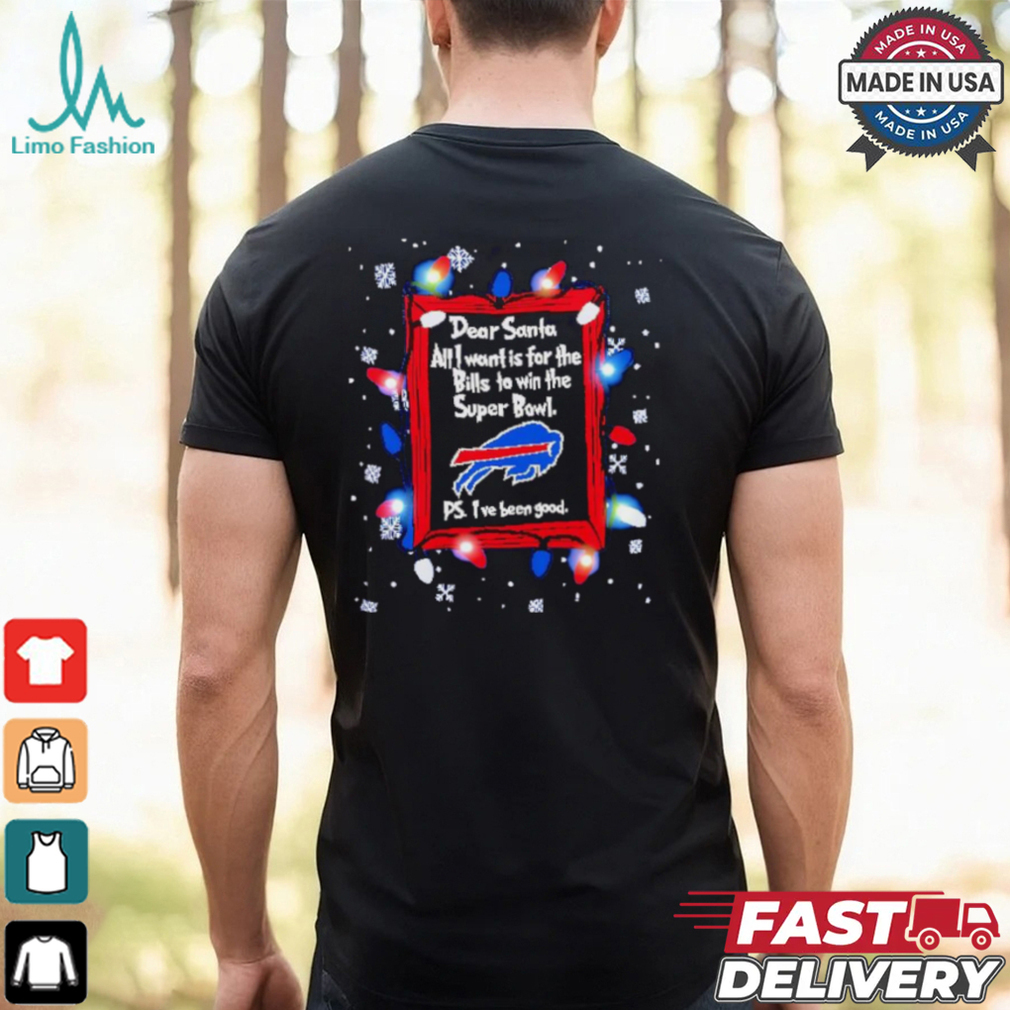 Dear Santa Buffalo Bills Christmas Lights shirt Dear Santa Buffalo Bills Christmas Lights shirt