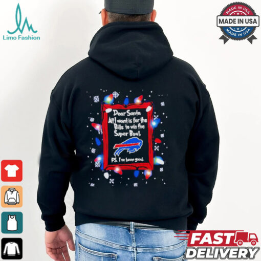 Dear Santa Buffalo Bills Christmas Lights shirt