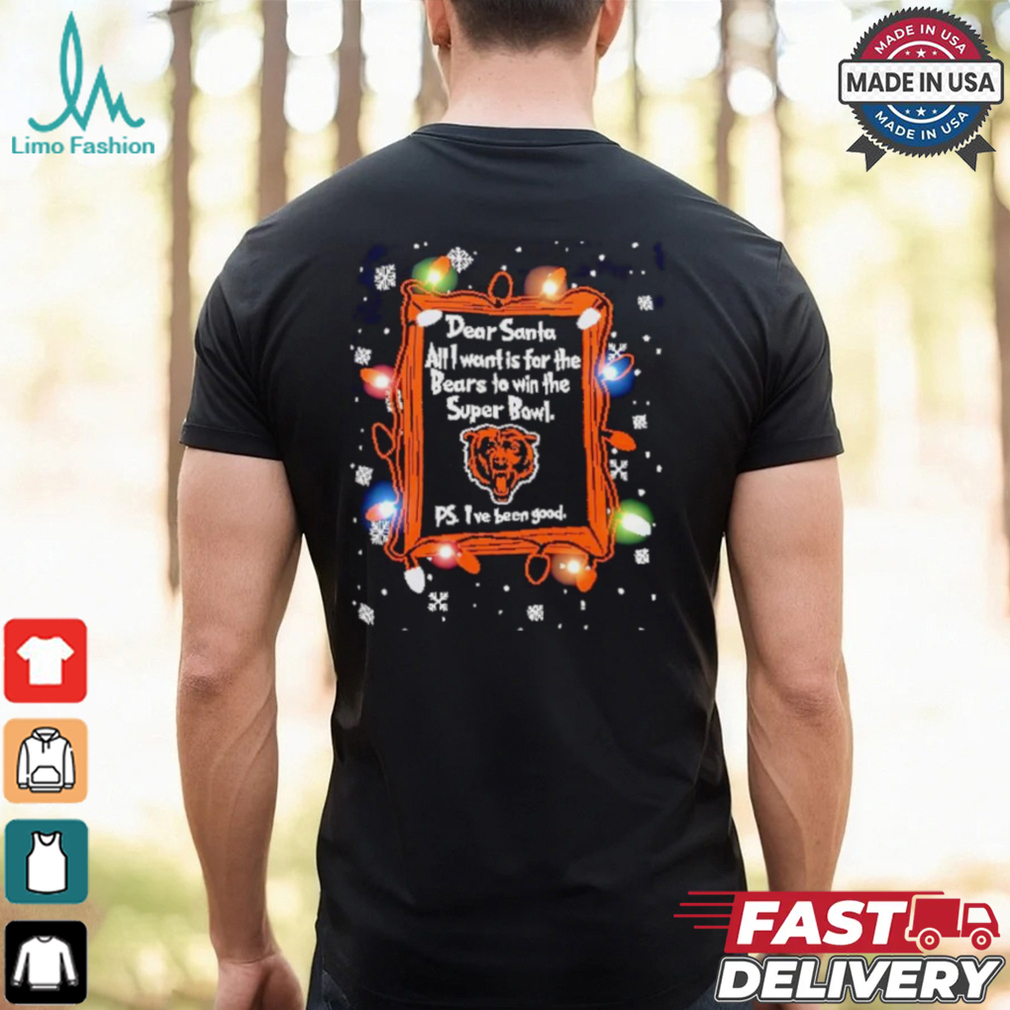 Dear Santa Chicago Bears Christmas Lights shirt Dear Santa Chicago Bears Christmas Lights shirt