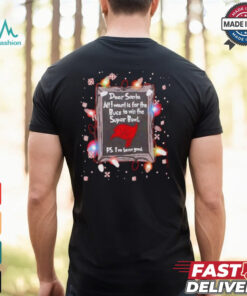 Dear Santa Tampa Bay Buccaneers Christmas Lights shirt
