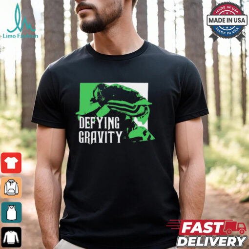 Defying Gravity Saquon Barkley Philadelphia Eagles t shirt