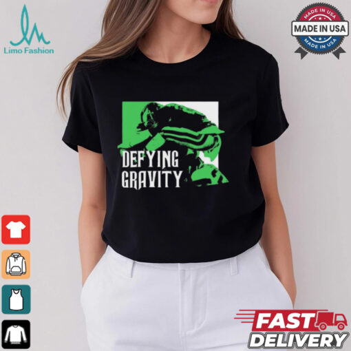 Defying Gravity Saquon Barkley Philadelphia Eagles t shirt