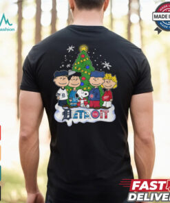 Detroit City Sport Merry Christmas 2024 T Shirt Recovered