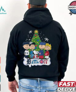 Detroit City Sport Merry Christmas 2024 T Shirt Recovered