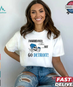 Detroit Football Sweatshirt, I married into this, Funny Detroit Football, Detroit Football Gift Shirt