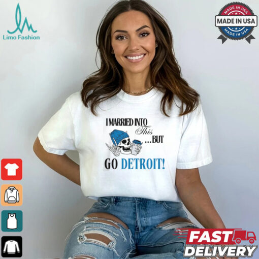 Detroit Football Sweatshirt, I married into this, Funny Detroit Football, Detroit Football Gift Shirt