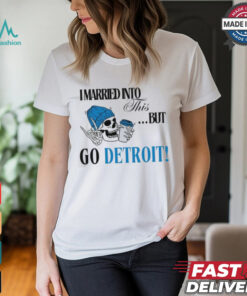 Detroit Football Sweatshirt, I married into this, Funny Detroit Football, Detroit Football Gift Shirt