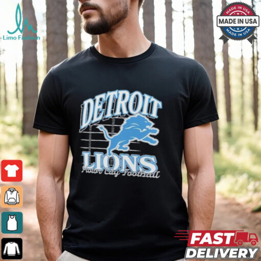 Detroit Lions Motor City Football Gridiron T Shirts