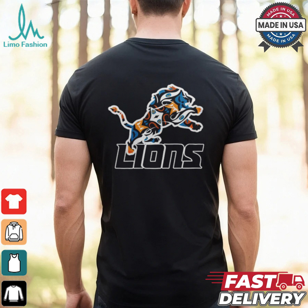 Detroit Lions Native American Heritage Month T Shirt Detroit Lions Native American Heritage Month T Shirt