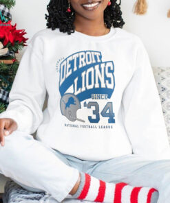 Detroit Lions Nike Rewind Tri Blend T Shirt