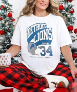 Detroit Lions Nike Rewind Tri Blend T Shirt