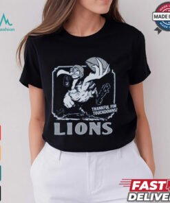 Detroit Lions Thankful For Touchdowns Shirt