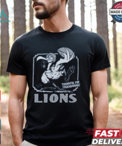 Detroit Lions Thankful For Touchdowns Shirt