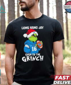 Detroit Lions bring joy even to the Grinch Ennis Rakestraw Jr sweatshirt