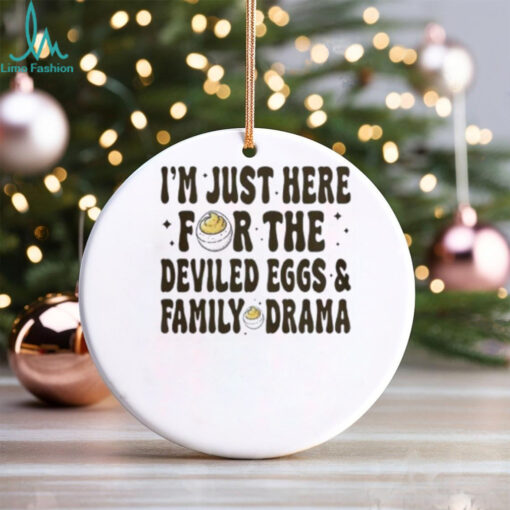 Deviled Eggs And Family Drama Thanksgiving T Shirt