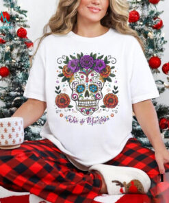 Dia De Los Muertos Minnesota Vikings 2024 Pullover Shirt