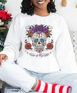 Dia De Los Muertos Minnesota Vikings 2024 Pullover Shirt