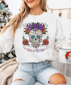 Dia De Los Muertos Minnesota Vikings 2024 Pullover Shirt
