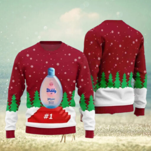 Diddy Oil Award Chirstmas Gifts 2024 Xmas For Family And Friends Ugly Sweater