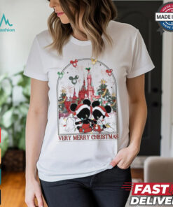 Disney Couples Christmas Shirt, Mickey And Minnie Christmas Shirt