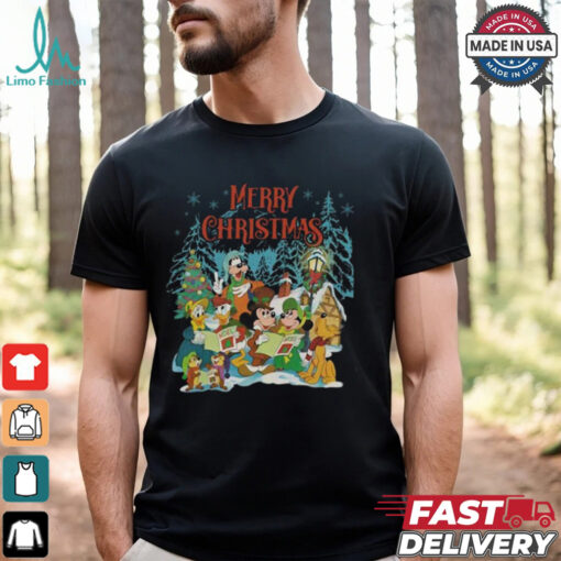 Disneyland Christmas Lights Shirt, Mickey Very Merry Christmas Shirt