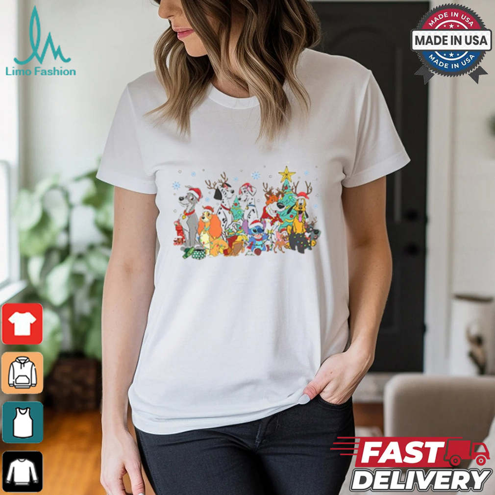Disneyland Merry Christmas Dogs Shirt Disneyland Merry Christmas Dogs Shirt