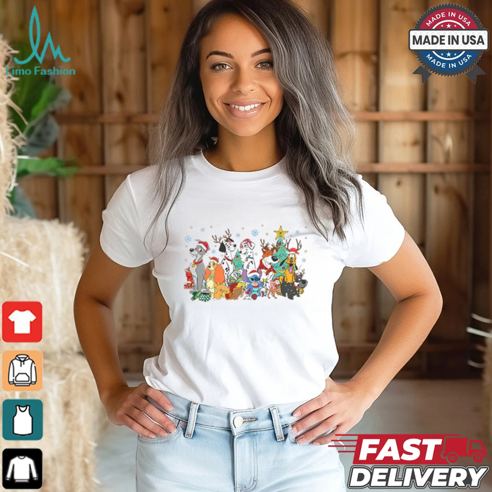 Disneyland Merry Christmas Dogs Shirt Disneyland Merry Christmas Dogs Shirt