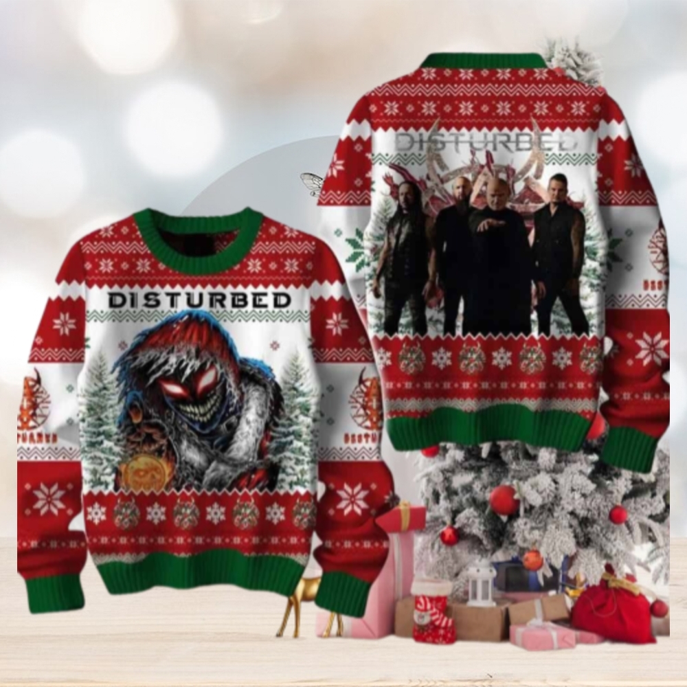 Disturbed Forever Fan 2024 Chirstmas Gifts 2024 Xmas For Family And Friends Ugly Sweater Disturbed Forever Fan 2024 Chirstmas Gifts 2024 Xmas For Family And Friends Ugly Sweater