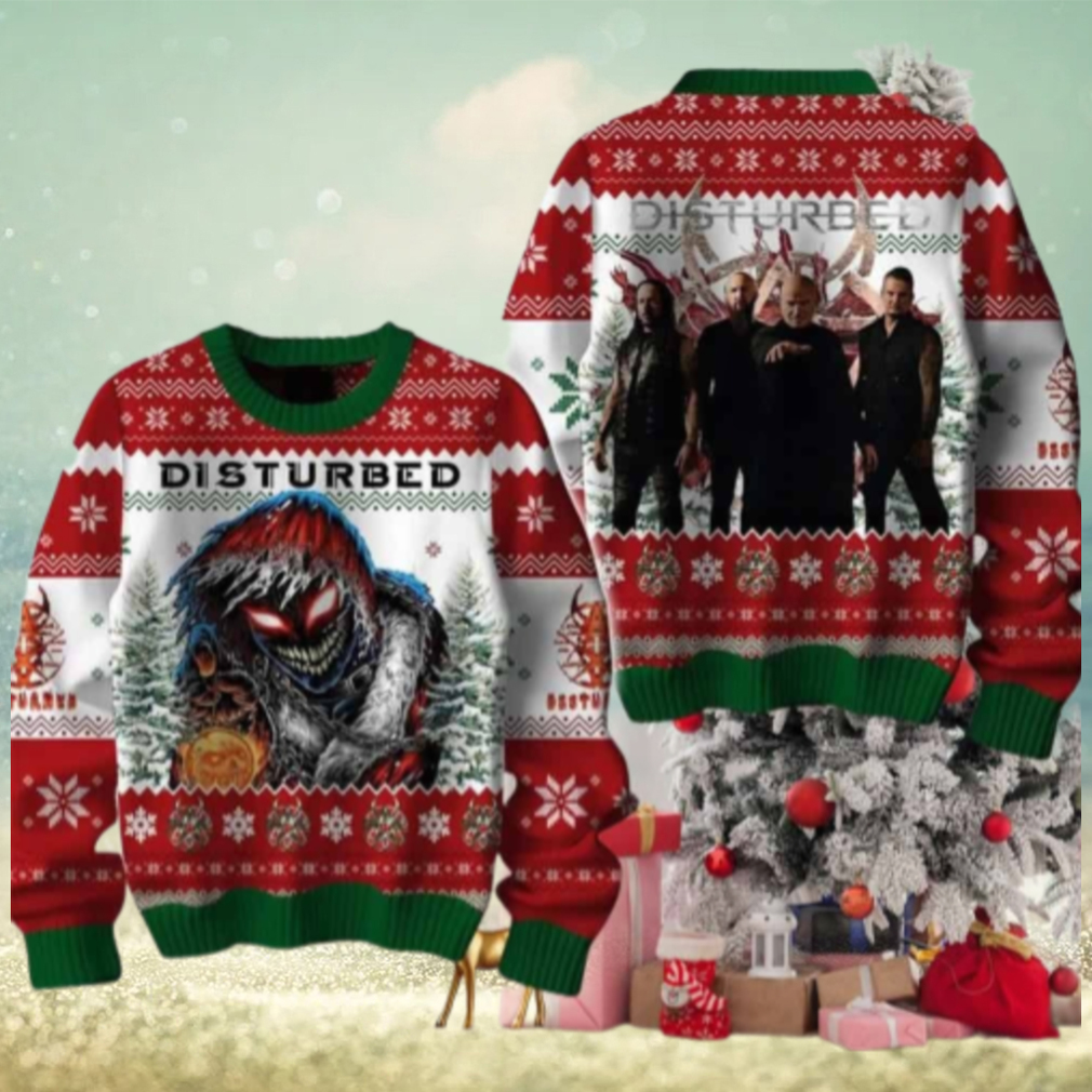 Disturbed Forever Fan 2024 Chirstmas Gifts 2024 Xmas For Family And Friends Ugly Sweater Disturbed Forever Fan 2024 Chirstmas Gifts 2024 Xmas For Family And Friends Ugly Sweater