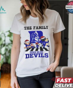 Duke Blue Devils X Family Bluey Merry Christmas 2024 Shirt