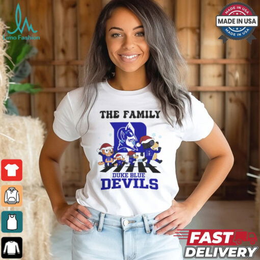 Duke Blue Devils X Family Bluey Merry Christmas 2024 Shirt