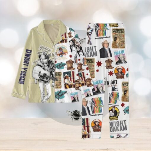 Dwight Yoakam Button Pajamas Set