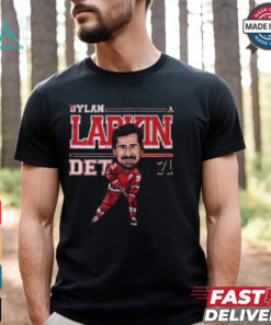 Dylan Larkin Detroit Red Wings Cartoon Shirt
