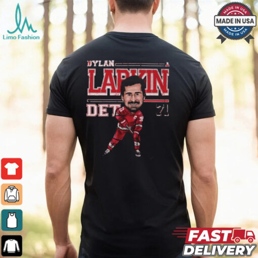 Dylan Larkin Detroit Red Wings Cartoon Shirt