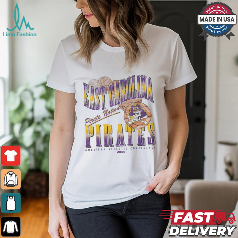 East Carolina Pirates Baller Bounce T Shirt East Carolina Pirates Baller Bounce T Shirt