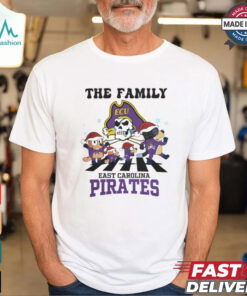 East Carolina Pirates X Family Bluey Merry Christmas 2024 Shirt