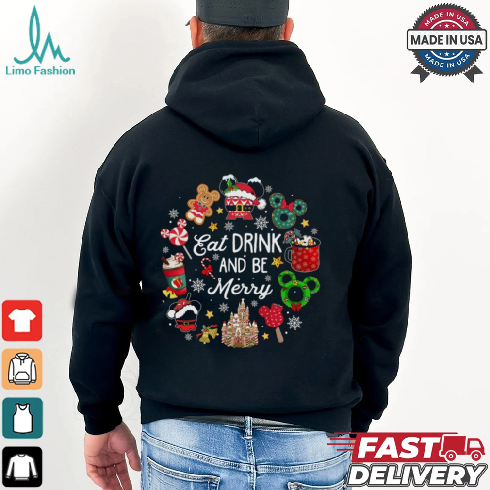 Eat Drink And Be Merry Xmas T Shirt Eat Drink And Be Merry Xmas T Shirt