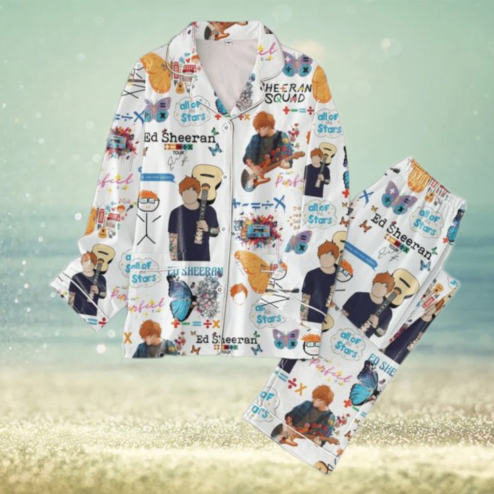 Ed Sheeran Mathematics Tour Pajamas Set Ed Sheeran Mathematics Tour Pajamas Set