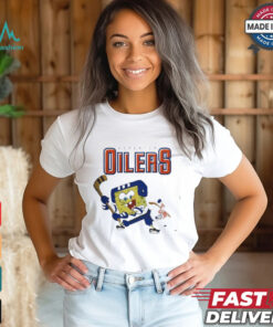 Edmonton Oilers Spongebob Hockey Shirt