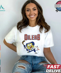Edmonton Oilers Spongebob Hockey Shirt