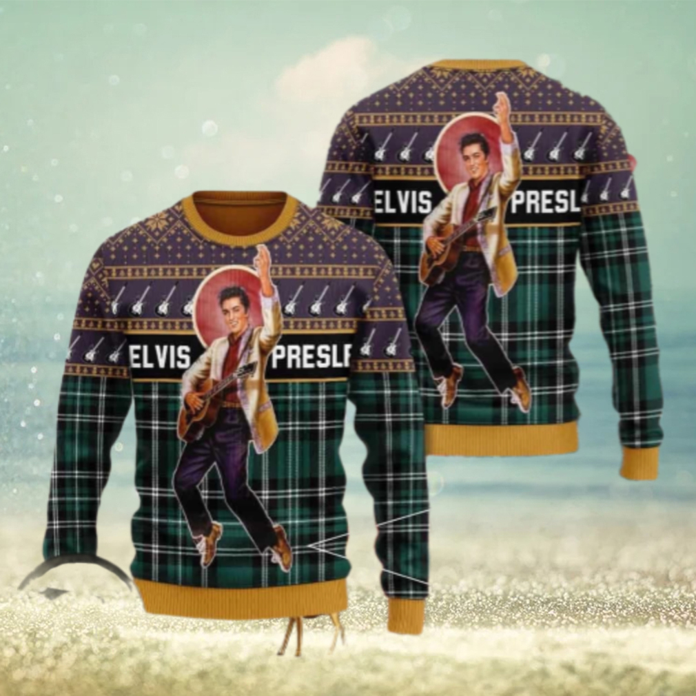 Elvis Presley A Fun Way To Celebrate Christmas Chirstmas Gifts 2024 Xmas For Family And Friends Ugly Sweater Elvis Presley A Fun Way To Celebrate Christmas Chirstmas Gifts 2024 Xmas For Family And Friends Ugly Sweater