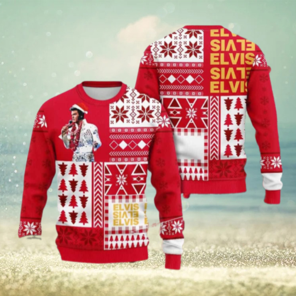 Elvis Presley A Unique Twist On Holiday Fashion Chirstmas Gifts 2024 Xmas For Family And Friends Ugly Sweater Elvis Presley A Unique Twist On Holiday Fashion Chirstmas Gifts 2024 Xmas For Family And Friends Ugly Sweater