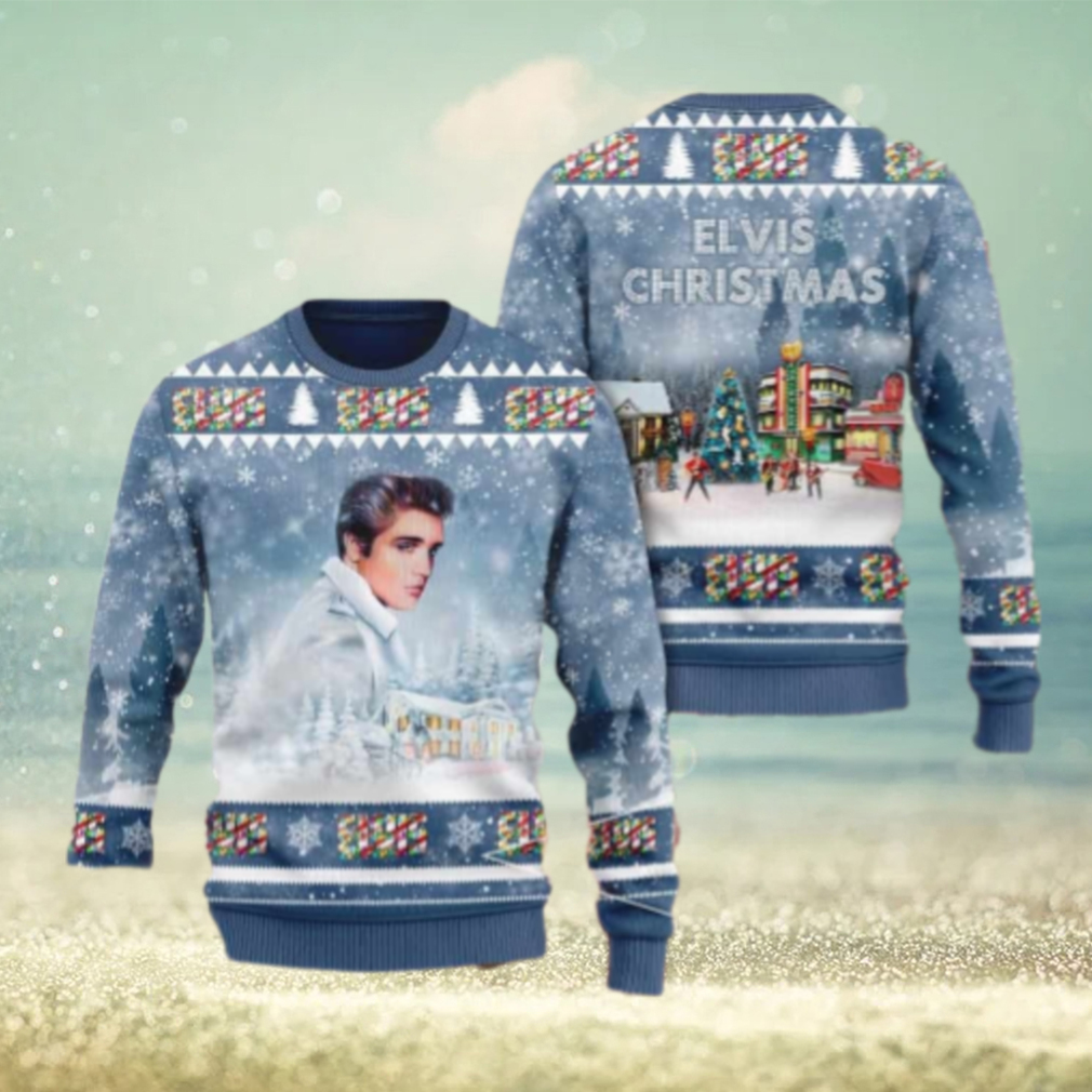 Elvis Presley An Iconic Look Chirstmas Gifts 2024 Xmas For Family And Friends Ugly Sweater Elvis Presley An Iconic Look Chirstmas Gifts 2024 Xmas For Family And Friends Ugly Sweater