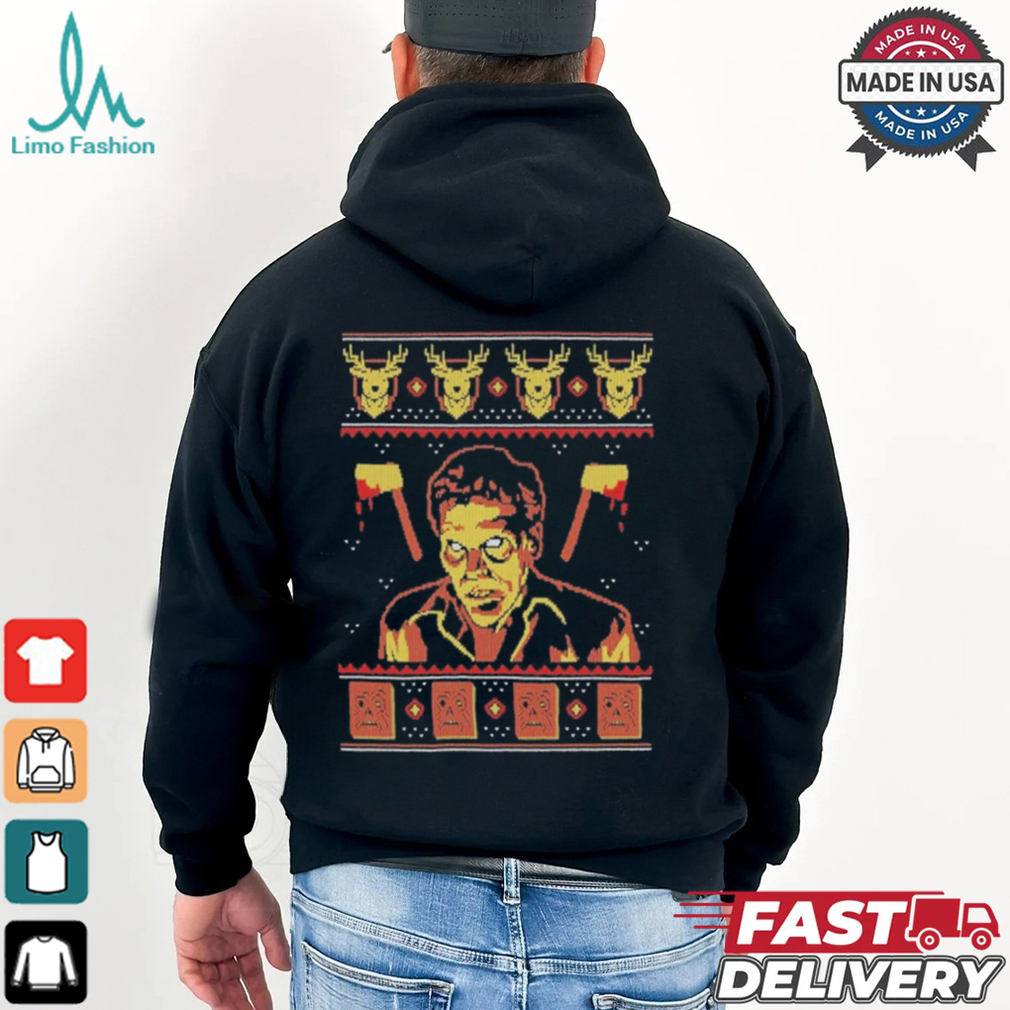 Evil Dead 2 Groovy Christmas Shirt Evil Dead 2 Groovy Christmas Shirt