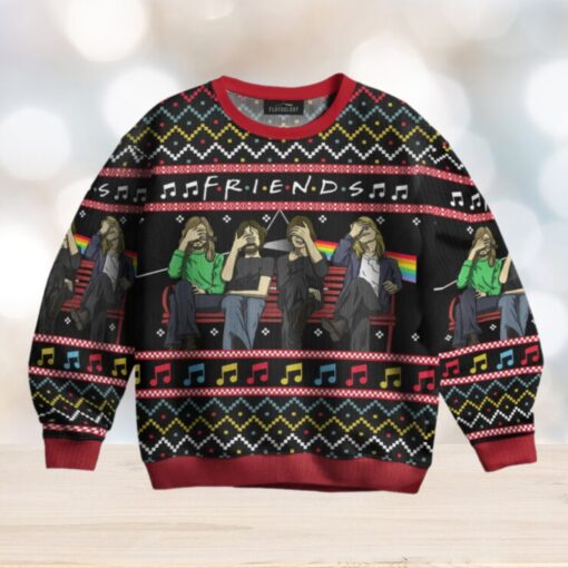 Facepalm Friends Music Notes – Pink Floyd Ugly Christmas Sweater