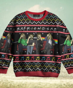 Facepalm Friends Music Notes – Pink Floyd Ugly Christmas Sweater