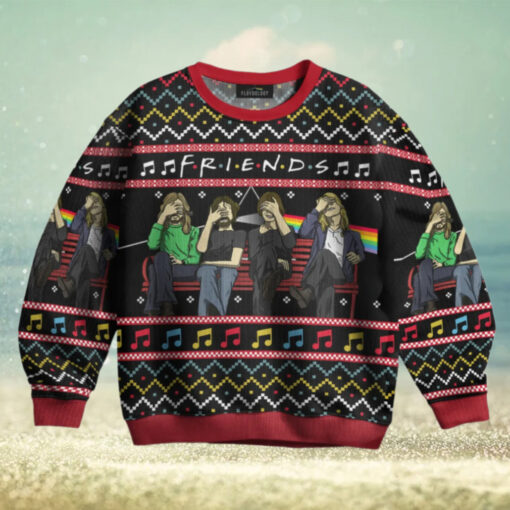 Facepalm Friends Music Notes – Pink Floyd Ugly Christmas Sweater
