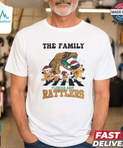 Florida A&M Rattlers X Family Bluey Merry Christmas 2024 Shirt