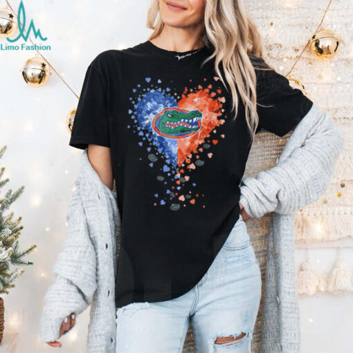 Florida Gators Crystal Heart Shirt